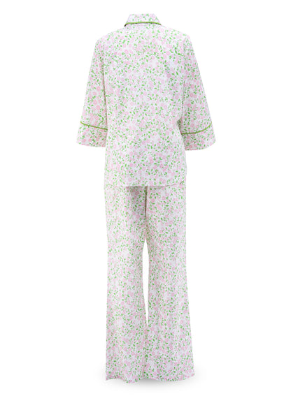 Cotton Long Pajama Set-JL005